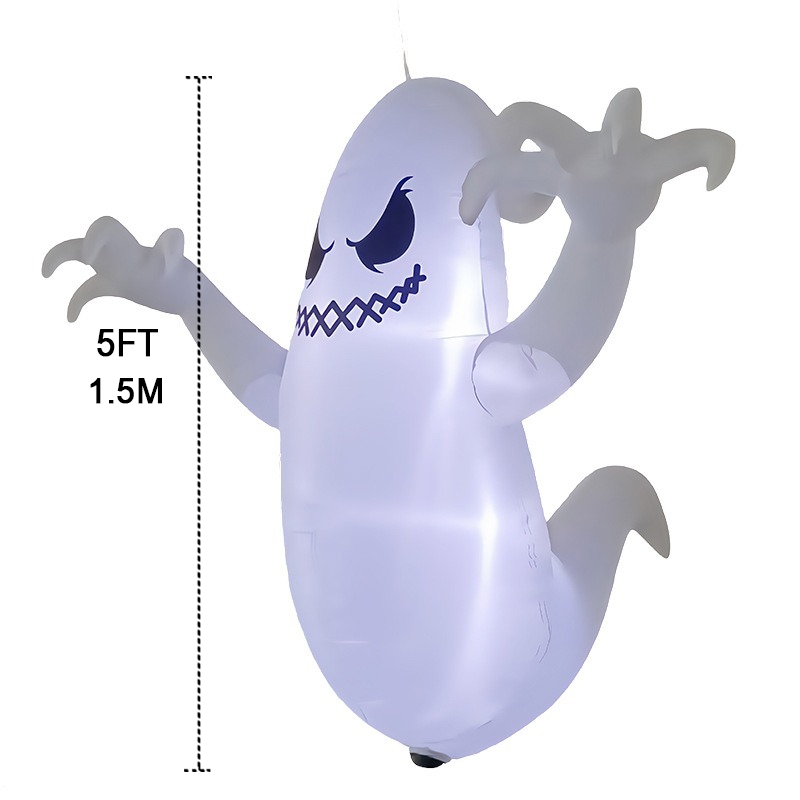 Fantasma Inflable de Halloween - Outdoor Lighting Ideas For Party reseña y precio