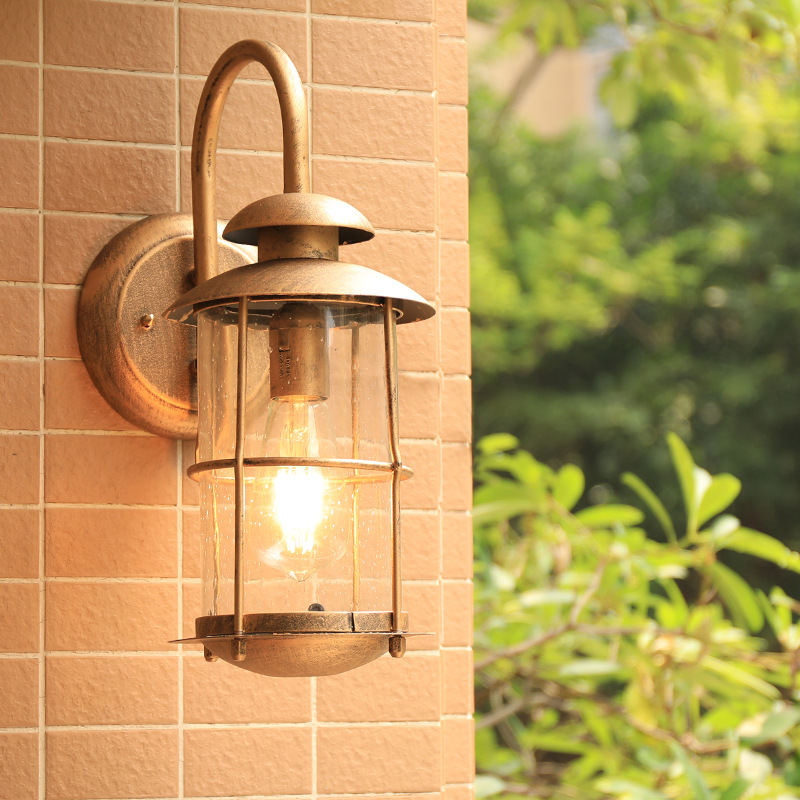 Lámpara de Pared Vintage E27,  - Outdoor Yard Lighting Fixtures reseña y precio