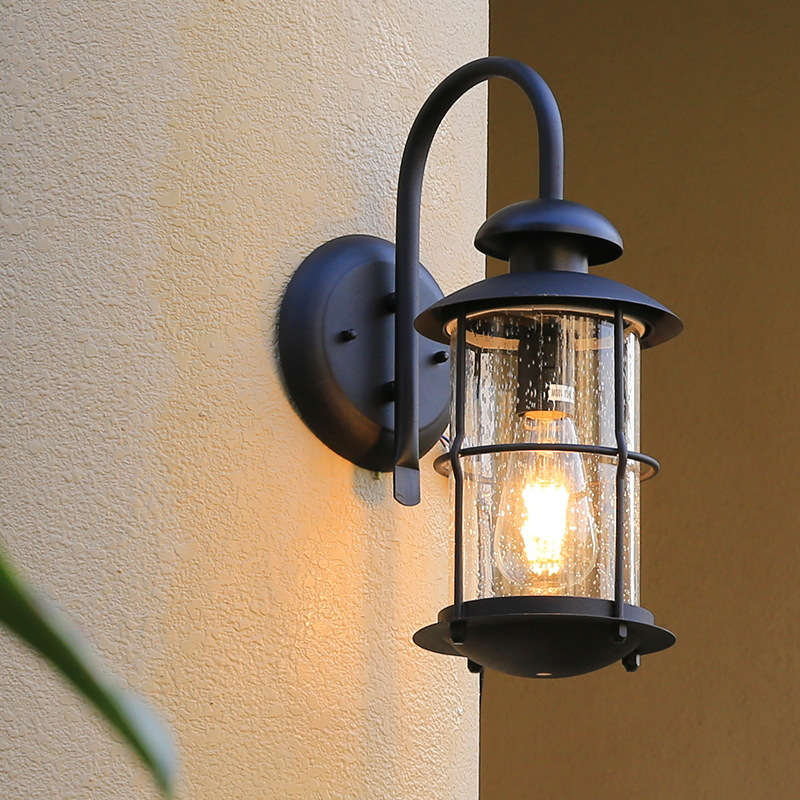 Lámpara de Pared Vintage E27,  - Outdoor Yard Lighting Fixtures reseña y precio