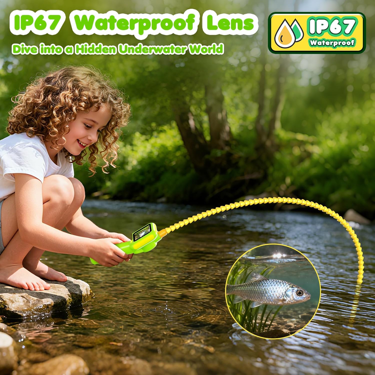 Endoscopio para Niños, Cámara  - Outdoor Lighting And Camera reseña y precio
