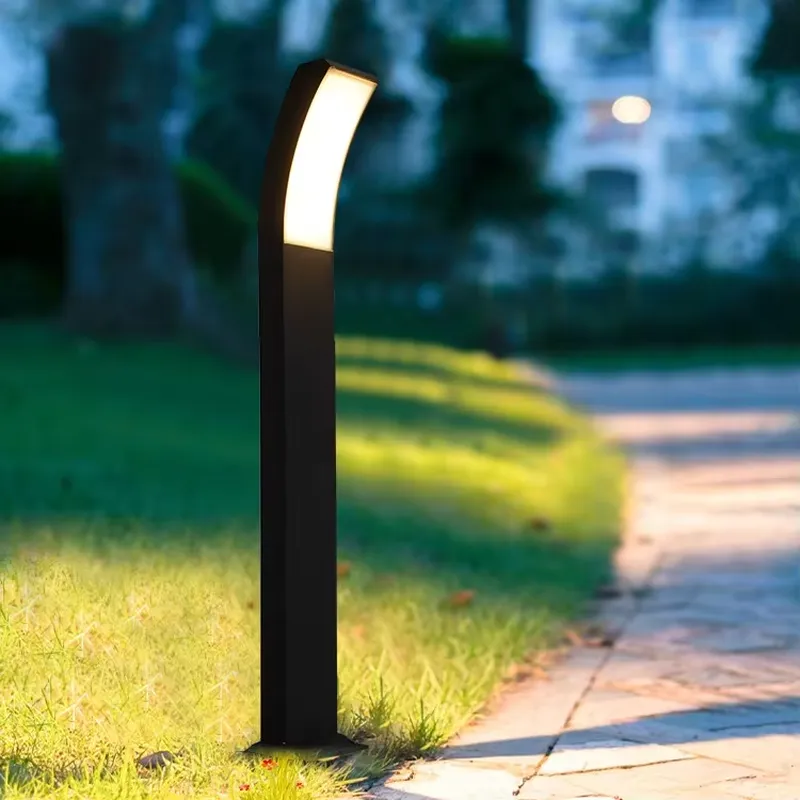 Lámpara de Poste LED Moderna p - Outdoor Yard Lighting Fixtures reseña y precio