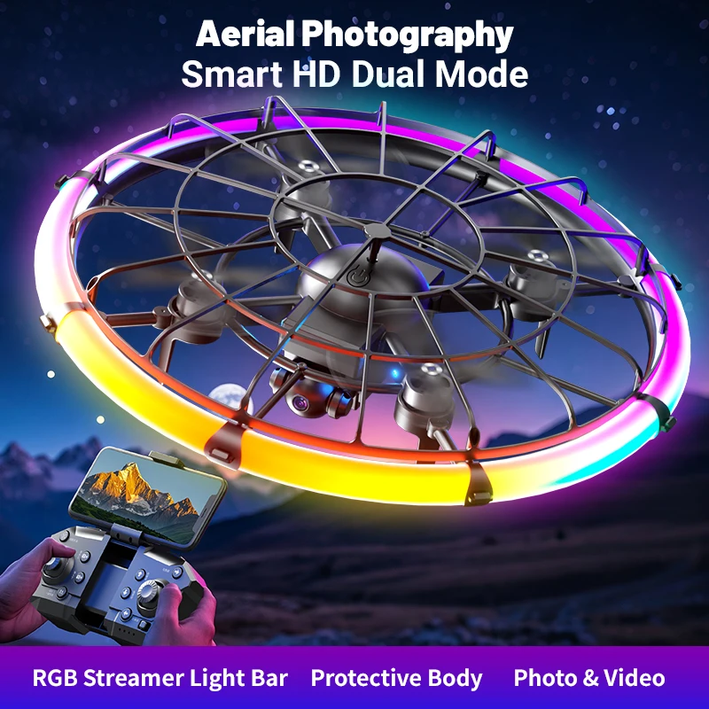 Dron RC JJRC H145 UFO con Lent - Outdoor Lighting And Camera reseña y precio