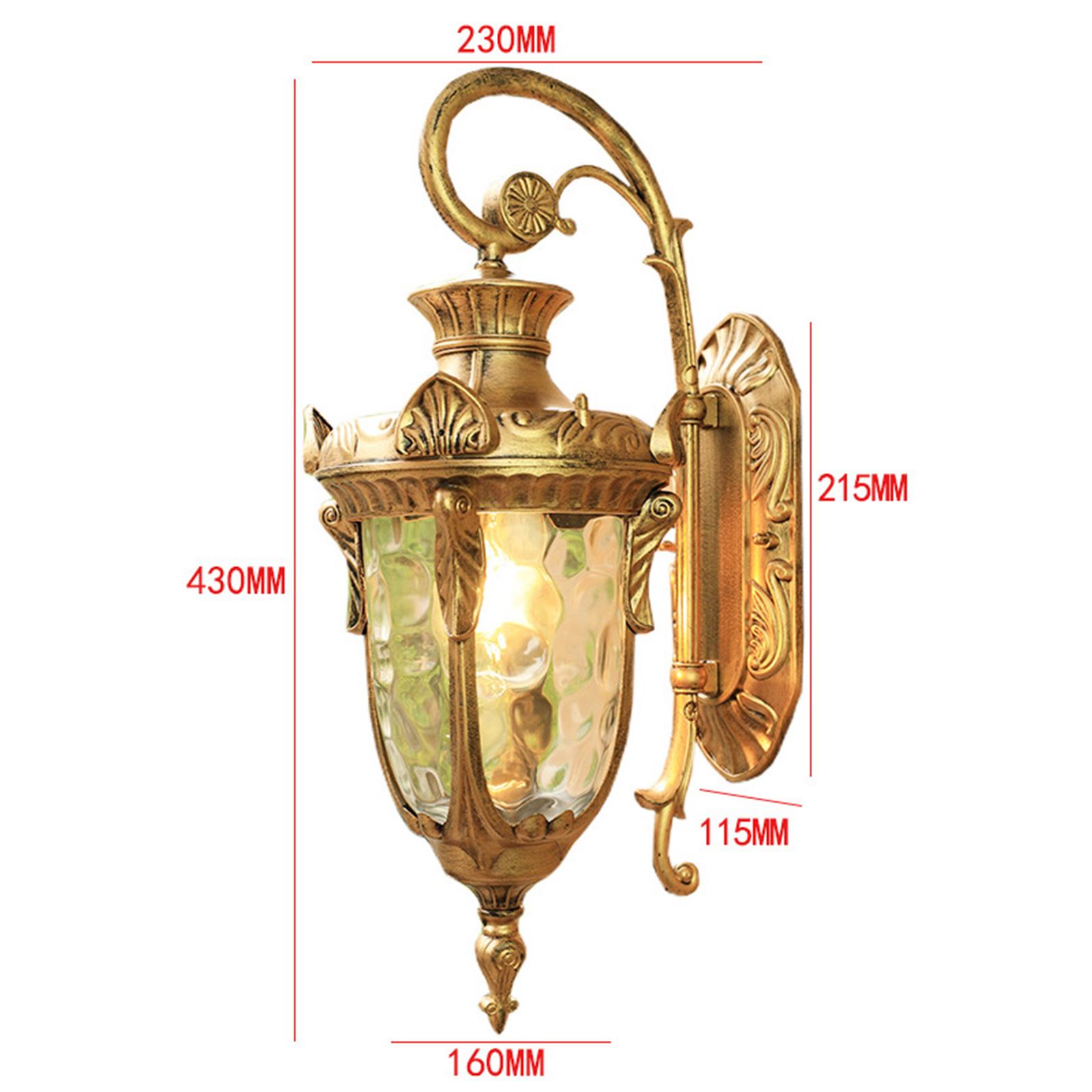 Lámpara de Pared para Exterior - Outdoor Yard Lighting Fixtures reseña y precio