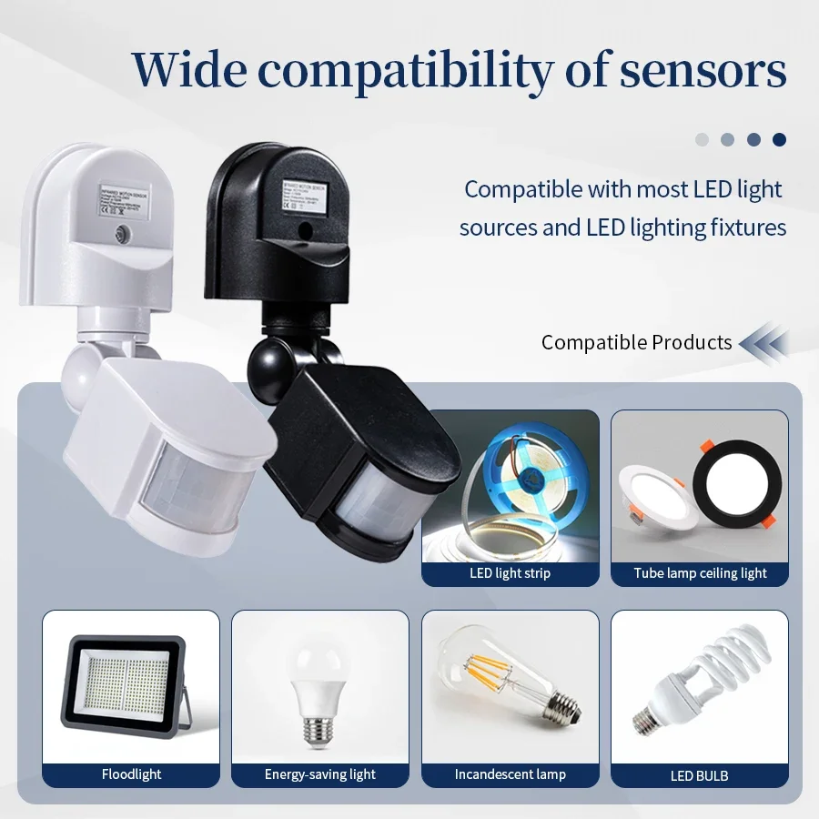 Sensor de movimiento PIR 220V  - Outdoor Lighting Switch reseña y precio