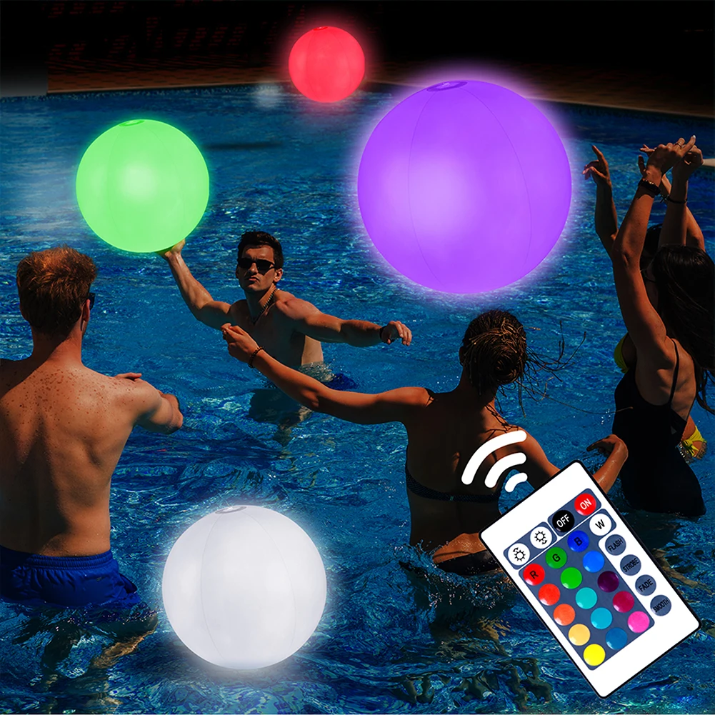 Pelota de Playa Inflable con L - Outdoor Lighting Around Pool reseña y precio