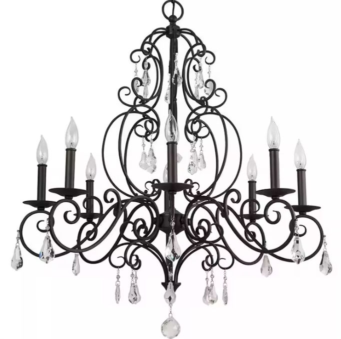 Lámpara Colgante Elegante Zeal - Outdoor Lighting Chandelier reseña y precio