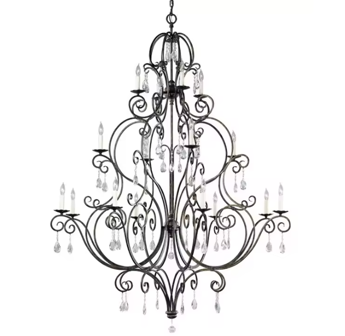 Lámpara Colgante Elegante Zeal - Outdoor Lighting Chandelier reseña y precio