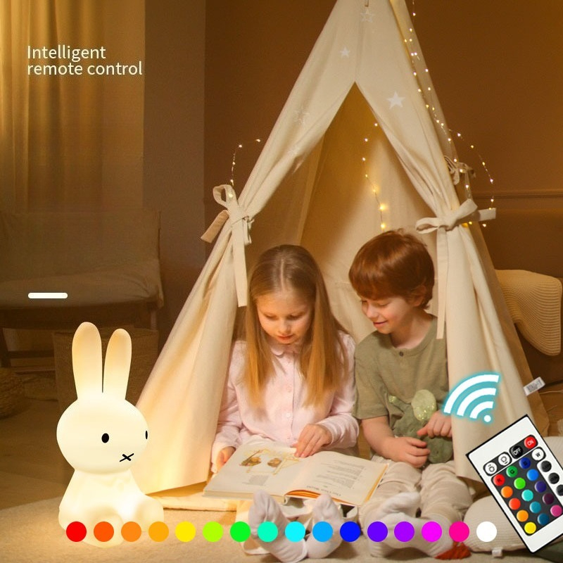 Kawaii Miffy Rabbit carga LED  - Outdoor Lighting Japan reseña y precio